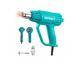 Pistola d/calor 2000W c/temp. reg. + accesorios TB20036