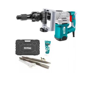 Demoledor Hex 1300W + 2 cinceles+jgo.carbones TH213006