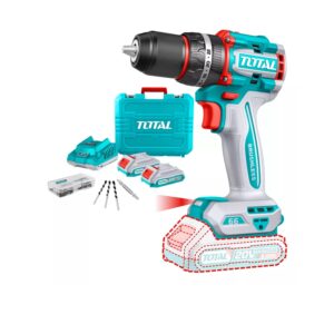 Taladro Percutor Atornillador 1/2 66nm 20v Total Tidli20668
